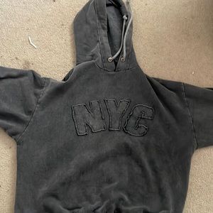 Dark gray washed sweatshirt never won!!